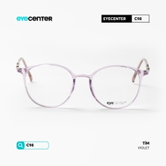[C98] Gọng kính cận kim loại nam nữ EYECENTER lõi thép chống gãy by Eye Center Vietnam