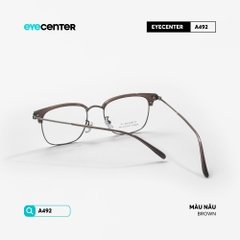 [A492] Gọng kính cận nam nữ chất liệu Titanium chống gỉ siêu nhẹ by Eye Center Vietnam