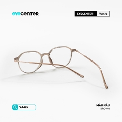 [VA475] Gọng kính cận nam nữ chất liệu nhựa phối kim loại chống gỉ by Eye Center Vietnam
