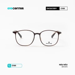 [C105] Gọng kính cận nam nữ chính hãng Zac & Cody nhựa dẻo siêu nhẹ by Eye Center Vietnam