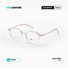 [ZA444] Gọng kính cận nữ chất liệu nhựa phối Titanium siêu nhẹ chống gỉ by Eye Center Vietnam
