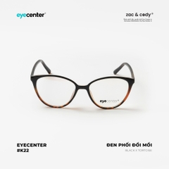 [K22] Gọng kính cận nữ chính hãng EYECENTER dáng mắt mèo nhựa dẻo chống gãy K22 EK 2360 by Eye Center Vietnam