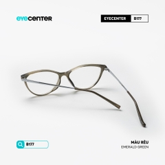 [B177] Gọng kính cận nữ mắt mèo chất liệu nhựa phối kim loại chống gỉ by Eye Center Vietnam