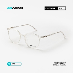 [C98] Gọng kính cận kim loại nam nữ EYECENTER lõi thép chống gãy by Eye Center Vietnam