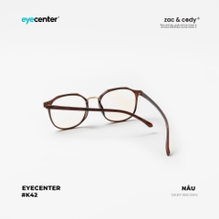 [K42]Gọng kính cận nữ chính hãng EYECENTER nhựa dẻo chống gãy siêu nhẹ  EK 519 by Eye Center Vietnam