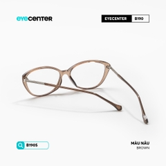 [B190] Gọng kính cận nam nữ chính hãng chất liệu nhựa siêu nhẹ by Eye Center Vietnam