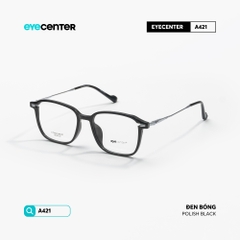 [VA420] Gọng kính cận nam nữ chất liệu nhựa phối Titanium siêu nhẹ chống gỉ by Eye Center Vietnam