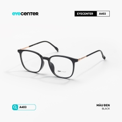 [VA403] Gọng kính cận nam nữ chất liệu nhựa phối kim loại chống gỉ by Eye Center Vietnam