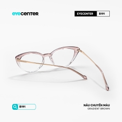 [B191] Gọng kính cận nữ chính hãng EYECENTER nhựa phối kim loại by Eye Center Vietnam