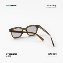 [S30] [GLASSHOLIC- WILSON] [1005-H135] Kính mát Crystal UV chính hãng ZAC & CODY nhiều màu 1005 by Eye Center Vietnam