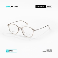 [ZA444] Gọng kính cận nữ chất liệu nhựa phối Titanium siêu nhẹ chống gỉ by Eye Center Vietnam