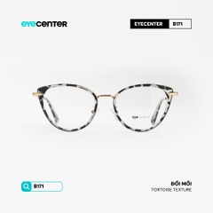 [B171] Gọng kính cận mắt mèo nữ chất liệu nhựa phối kim loại chống gỉ by Eye Center Vietnam
