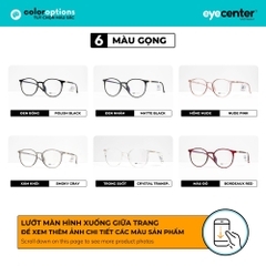 [K02]Gọng kính cận nam nữ chính hãng EYECENTER nhựa dẻo chống gãy siêu nhẹ K02 TR90 EK 513 by Eye Center Vietnam