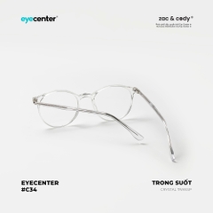 [C34] Gọng kính cận nữ chính hãng EYECENTER lõi thép chống gãy 8304 by Eye Center Vietnam