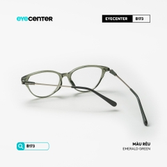[B173] Gọng kính cận mắt mèo nữ chất liệu nhựa phối kim loại by Eye Center Vietnam