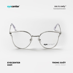 [A91] Gọng kính cận nữ chính hãng ZAC & CODY nhựa phối kim loại 2291 by Eye Center Vietnam