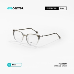 [B162] Gọng kính cận mắt mèo nữ chính hãng STUDIO MUKU chất liệu nhựa phối kim loại by Eye Center Vietnam