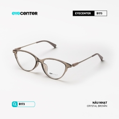 [B173] Gọng kính cận mắt mèo nữ chất liệu nhựa phối kim loại by Eye Center Vietnam