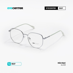 [B227] Gọng kính cận nam nữ chất liệu kim loại chống gỉ by Eye Center Vietnam