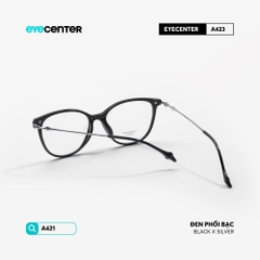 [VA423] Gọng kính cận mắt mèo nữ chất liệu nhựa phối kim loại chống gỉ by Eye Center Vietnam