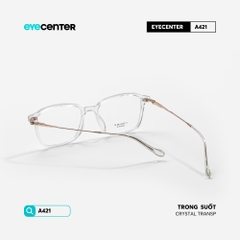 [VA420] Gọng kính cận nam nữ chất liệu nhựa phối Titanium siêu nhẹ chống gỉ by Eye Center Vietnam