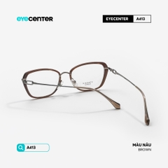 [VA413] Gọng kính cận mắt mèo nữ chất liệu nhựa phối kim loại chống gỉ by Eye Center Vietnam