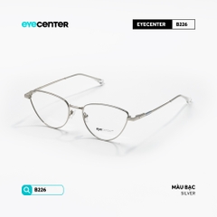 [B226] Gọng kính cận mắt mèo nữ chất liệu kim loại chống gỉ by Eye Center Vietnam