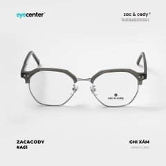 [A61] Gọng kính cận nam nữ chính hãng ZAC & CODY lõi thép chống gãy nhiều màu thời trang ZC 2153 A61 by Eye Center Vietnam