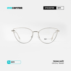[B171] Gọng kính cận mắt mèo nữ chất liệu nhựa phối kim loại chống gỉ by Eye Center Vietnam