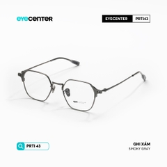 [PRTI 43] Gọng kính cận nam nữ chất liệu Titanium chống gỉ siêu nhẹ by Eye Center Vietnam