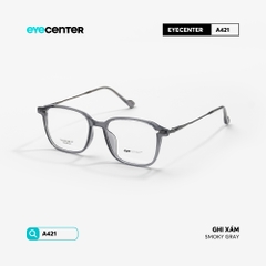 [VA420] Gọng kính cận nam nữ chất liệu nhựa phối Titanium siêu nhẹ chống gỉ by Eye Center Vietnam