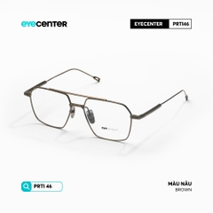 [PRTI 46] Gọng kính cận nam nữ chất liệu Titanium siêu nhẹ chống gỉ  by Eye Center Vietnam