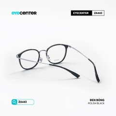 [ZA443] Gọng kính cận nữ chất liệu nhựa phối Titanium chống gỉ siêu nhẹ by Eye Center Vietnam
