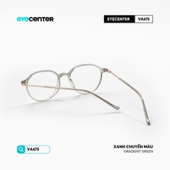 [VA475] Gọng kính cận nam nữ chất liệu nhựa phối kim loại chống gỉ by Eye Center Vietnam