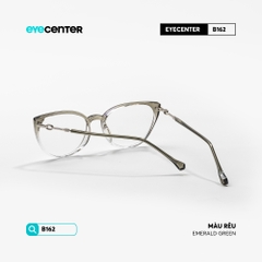 [B162] Gọng kính cận mắt mèo nữ chính hãng STUDIO MUKU chất liệu nhựa phối kim loại by Eye Center Vietnam