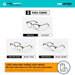[A88] Gọng kính cận nam nữ chính hãng ZAC & CODY nhựa phối kim loại 2266 by Eye Center Vietnam