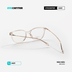 [VA423] Gọng kính cận mắt mèo nữ chất liệu nhựa phối kim loại chống gỉ by Eye Center Vietnam