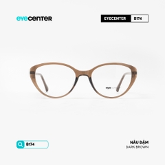 [B174] Gọng kính cận mắt mèo nữ chất liệu nhựa phối kim loại chống gỉ by Eye Center Vietnam