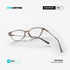 [B173] Gọng kính cận mắt mèo nữ chất liệu nhựa phối kim loại by Eye Center Vietnam