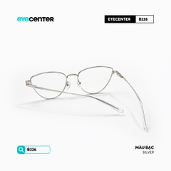[B226] Gọng kính cận mắt mèo nữ chất liệu kim loại chống gỉ by Eye Center Vietnam