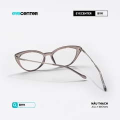 [B191] Gọng kính cận nữ chính hãng EYECENTER nhựa phối kim loại by Eye Center Vietnam