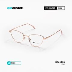 [B226] Gọng kính cận mắt mèo nữ chất liệu kim loại chống gỉ by Eye Center Vietnam