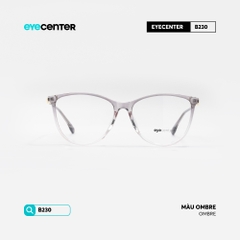 [B230] Gọng kính cận nữ mắt mèo chất  liệu nhựa phối kim loại chống gỉ by Eye Center Vietnam