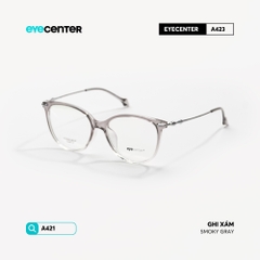 [VA423] Gọng kính cận mắt mèo nữ chất liệu nhựa phối kim loại chống gỉ by Eye Center Vietnam