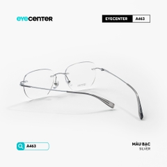 [VA463] Gọng kính cận khoan nam nữ chất liệu Titanium siêu nhẹ chống gãy by Eye Center Vietnam