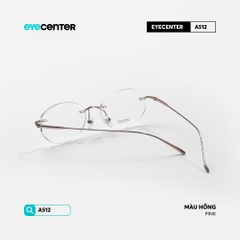 [A512] Gọng kính cận không viền nam nữ Titanium siêu nhẹ chống gỉ by Eye Center Vietnam