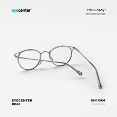 [B62][90029 -22007] Gọng kính cận nữ chính hãng dáng mắt mèo kim loại chống gỉ cao cấp original.62 ZC 90029 by Eye Center Vietnam