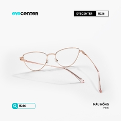 [B226] Gọng kính cận mắt mèo nữ chất liệu kim loại chống gỉ by Eye Center Vietnam