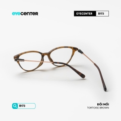[B173] Gọng kính cận mắt mèo nữ chất liệu nhựa phối kim loại by Eye Center Vietnam