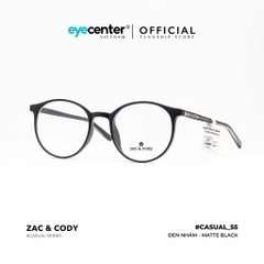 [C55] Gọng kính cận nữ chính hãng ZAC & CODY lõi thép chống gãy nhiều màu casual.55 ZC 8243 by Eye Center Vietnam